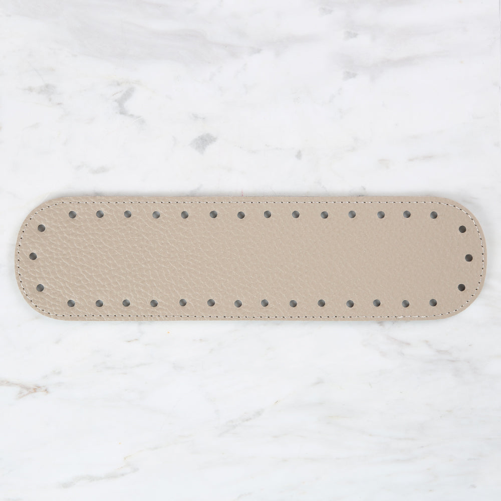 Knitme Çanta Tabanı 25x6,5 cm Bej BA-0049